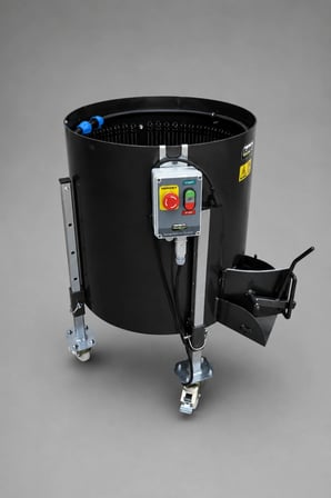 Kadıoğlu Cks90160 Standart Devirli Ceviz Soyma Makinesi 170 Litre