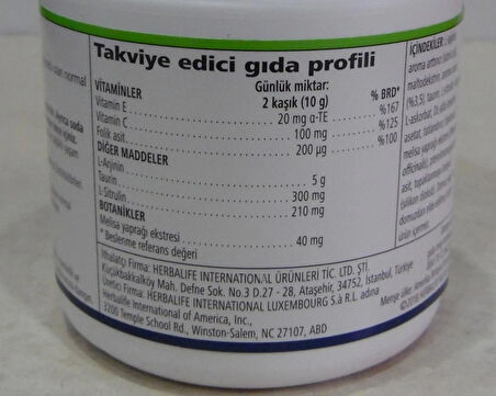 Niteworks L-Arjinin L-Sitrülin ve Vitaminler Içeren Takviye Edici Gıda 150 G