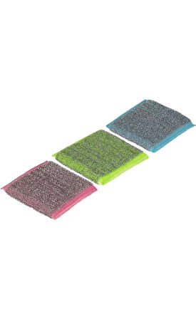 3 Lü Power Inox Colors Çelik Bulaşık Sünger