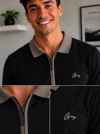Erkek Regular Fit Rahat Kesim Polo Yaka %100 Pamuk Tişört