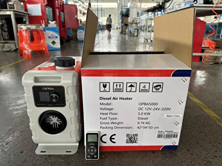 taşınabilir dizel ısıtıcı çanta opba 5000 ev hobby bahçesi karavan 12 24 220 uyumlu portatif