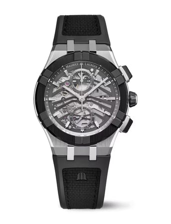 Maurice Lacroix Aikonic Automatic Chronograph Skeleton 43 mm Otomatik Saat AC8018-SSL20-030-2