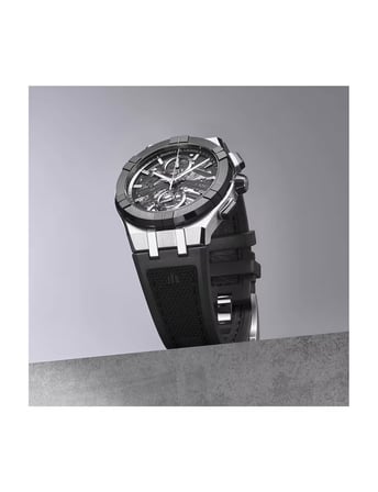 Maurice Lacroix Aikonic Automatic Chronograph Skeleton 43 mm Otomatik Saat AC8018-SSL20-030-2