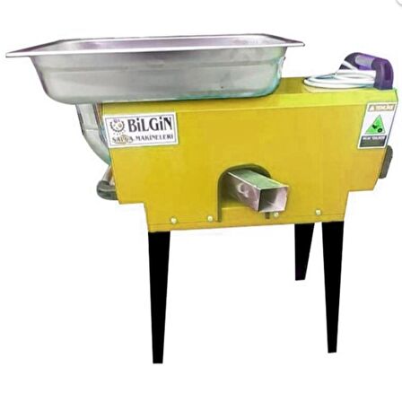 Bilgin Bs1S 2,2 Kw 3000 Devir 400 Kg/S Salça Makinesi Sıkma Makinesi 220V