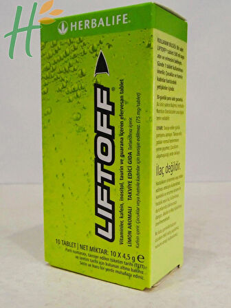 Liftoff  Limon Aromalı Efervesan Tablet