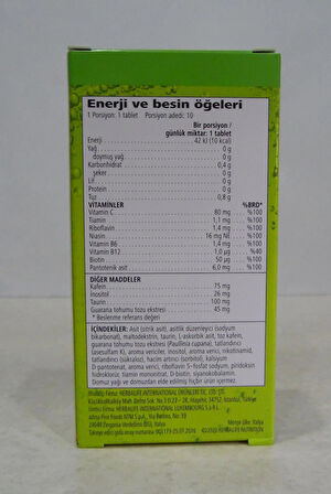 Liftoff  Limon Aromalı Efervesan Tablet