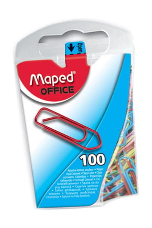 Maped 100'Lü 25Mm Renkli Ataş 321011