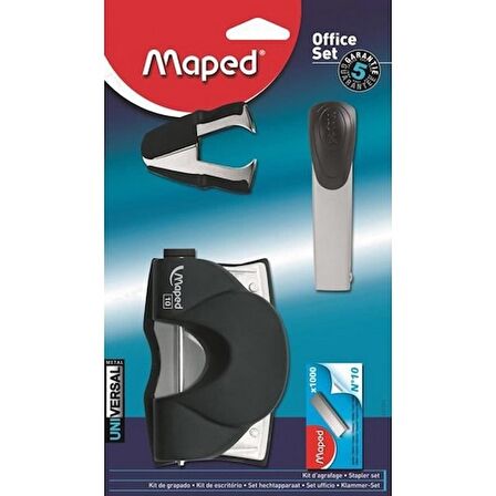 MAPED UNIVERSAL 4 LÜ OFİS SETİ NO:10 ZIMBA+DELGEÇ+TEL SÖKÜCÜ