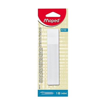 Maped Maket Bıçağı Yedeği 10’lu 18 mm 640721