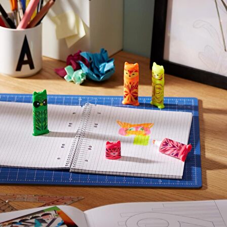 Maped Mini Cute Fosforlu Kalem 4'lü Blister