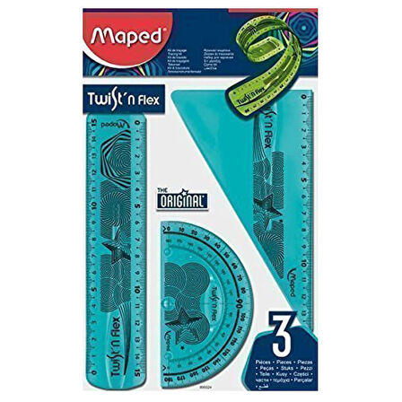 Maped 3'lü Flex Mini Cetvel Set 895024
