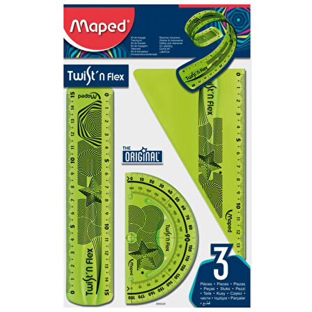 Maped 3'lü Flex Mini Cetvel Set 895024