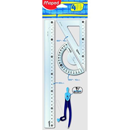 Maped Pergelli Maxi Set 4’lü Start 30 cm 899218