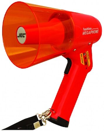 Megafon, akustik menzilli 300-900 m. Ağırlığı: 700g. Ø 130x250 mm