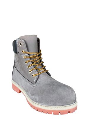 Hakiki Deri Nubuk Erkek Bot KUM