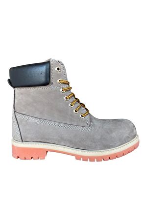 Hakiki Deri Nubuk Erkek Bot KUM