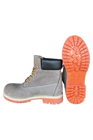 Hakiki Deri Nubuk Erkek Bot KUM