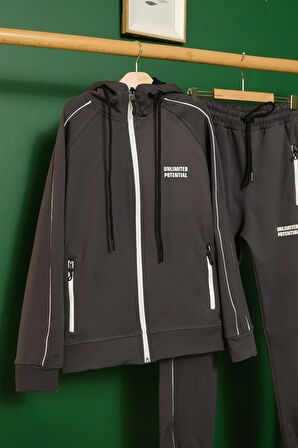 Unlimited Potential Dalgıç Kumaş Unisex Çocuk Eşofman Takımı ESF.1725