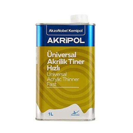 AKZONOBEL UNİVERSAL AKRİLİK TİNER 1 LT HIZLI