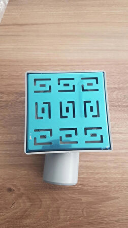 More home  Yandan Çıkışlı Üstü Krom Yer Süzgeci Yer Sifonu 10x10