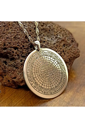 Cennet-ül Esma Kadın Gümüş Kolye Gklgmsceesm