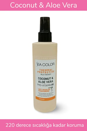 Yüksek Saç Teli Koruma Özellikli Fön Suyu Coconut - Aloe Vera - Provitamin B5 220ml