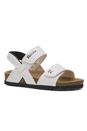 Unisex Çocuk Günlük Sandalet Bilekten Cırtlı Ayarlanır Kalın Taban Rahat Hafif Ayakkabı 316