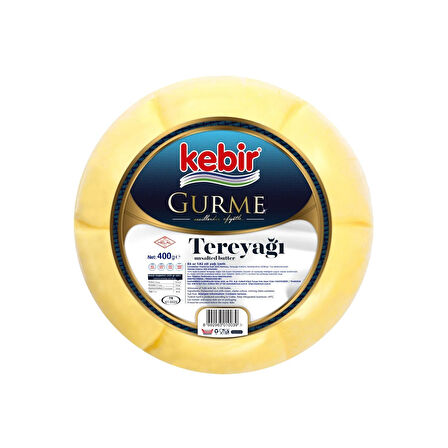 Kebir Gurme Tereyağı 400 gr Tuzsuz + Kaymak 200 gr