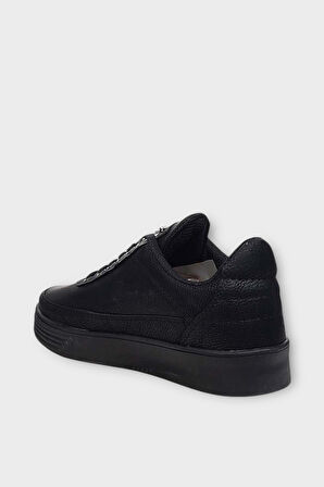 Erkek Günlük Yumuşak İç Astarlı Şık Sneaker Spor Ayakkabı SİYAH