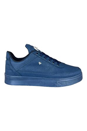 Erkek Günlük Yumuşak İç Astarlı Şık Sneaker Spor Ayakkabı LACİVERT