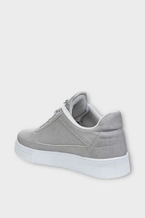 Erkek Günlük Yumuşak İç Astarlı Şık Sneaker Spor Ayakkabı GRİ