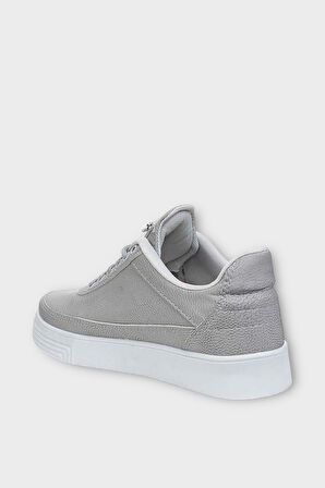 Erkek Günlük Yumuşak İç Astarlı Şık Sneaker Spor Ayakkabı GRİ