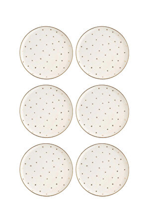 Porland Forest Düz Tabak 20cm 6'lı