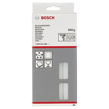 Bosch Tutkal Çubuğu Saydam 11*200 mm 500 gr 1609201396