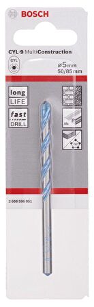 Bosch Cly-9 Taş Ve Beton Matkap Ucu 5*85mm - 2608596051