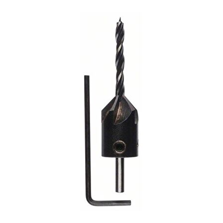 Bosch Havşalı Silindir Ahşap Matkap Ucu 4 mm 