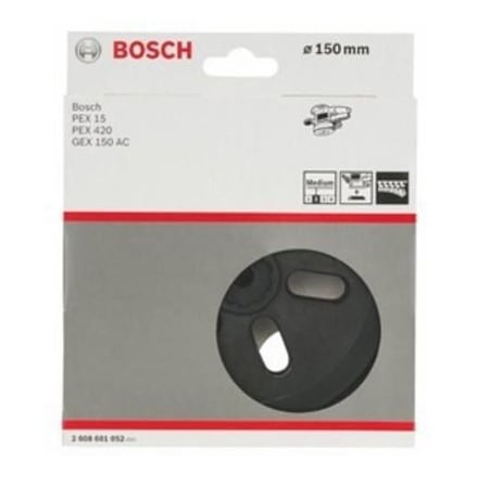 Bosch GEX 150 Eksantrik Zımpara Tabanı Yumuşak 150 mm