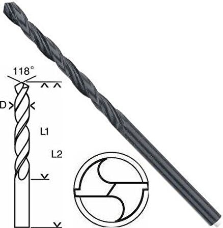 Bosch HSS-R Metal Matkap Uç 7.5x69x109mm