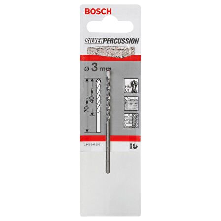 Bosch Cyl-3 Beton Matkap Ucu 3*70mm - 2608597655