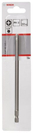 Bosch - Extra Hard Serisi Vidalama Ucu PH3*152 mm 1'li