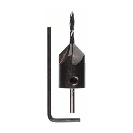 Bosch Havşalı Silindir Ahşap Matkap Ucu 3 mm 