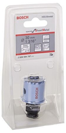 Bosch 30 mm Paslanmaz-İnox Panç HSS %8 Co 2608584787