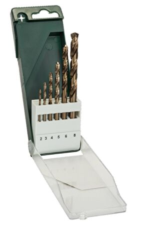 Bosch HSS-Co Kobaltlı Matkap Ucu Seti 6'lı 2609255087