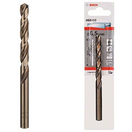 Bosch HSS-CO 8.5x117mm Metal Matkap Ucu 2608585861