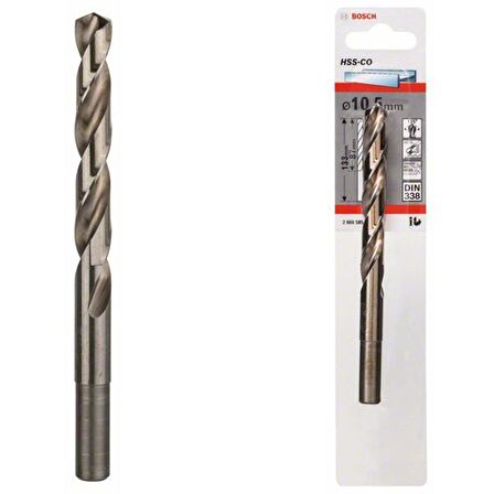 Bosch HSS-CO 10.5x133m Metal Matkap Ucu 2608585866