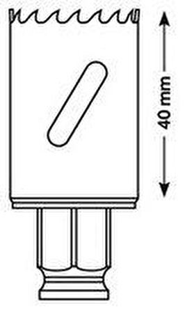 Bosch HSS Bi-Metal Panç 44mm