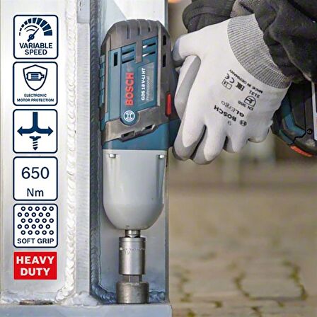 Bosch Professional GDS 18V-LI HT Akülü Somun Sıkma (SOLO) - 06019b1300