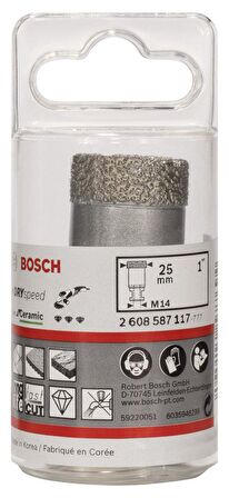 Bosch DrySpeed Elmas Delici 25*35 mm 2608587117
