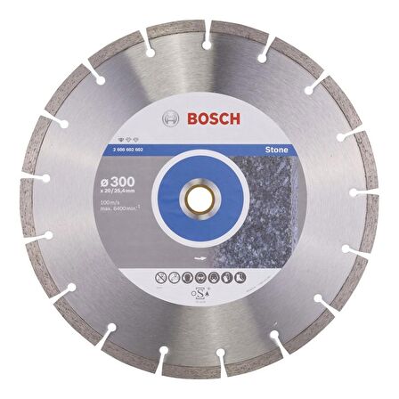 Bosch Elmas Kesme Disk Beton SFStone 300*25,40/®20mm - 2608602602