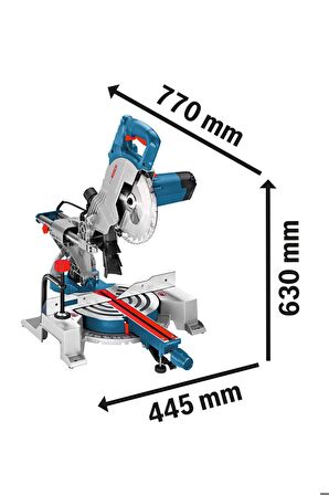 Bosch Gcm 800 Sj Kızaklı 216 Mm Gönye Kesme Makinası